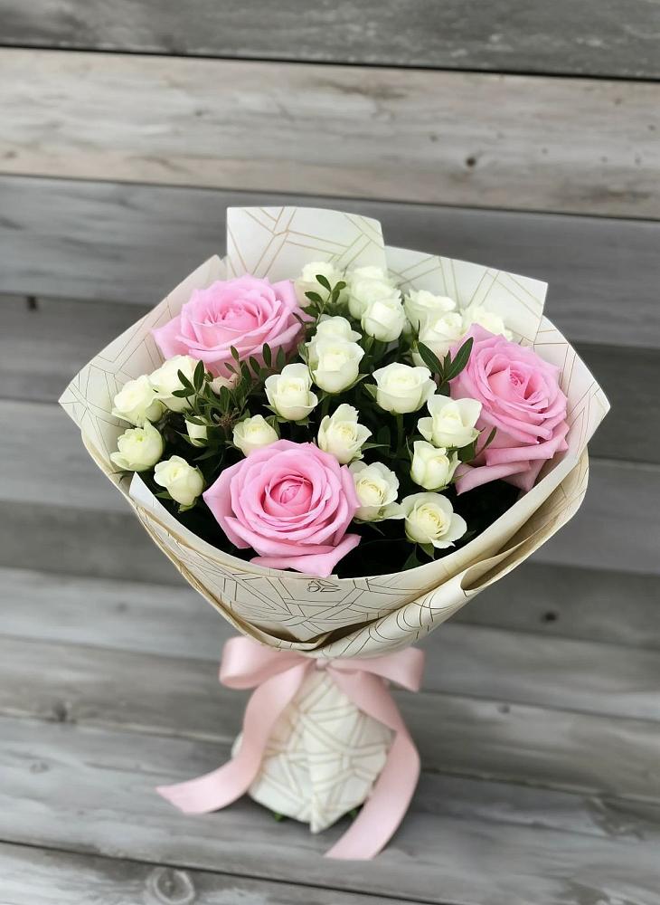 Букет цветов из: Розы в Уйское