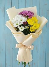 Букет цветов из:  Хризантемы в Уйское