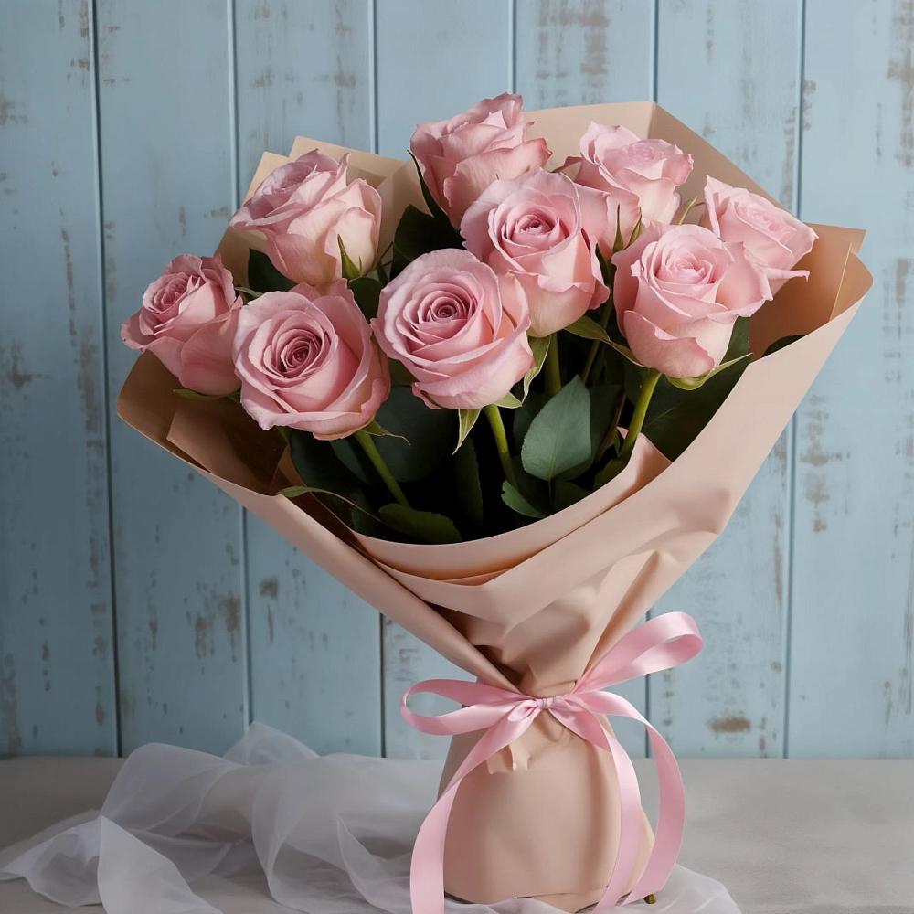 Букет цветов из: Розы в Уйское