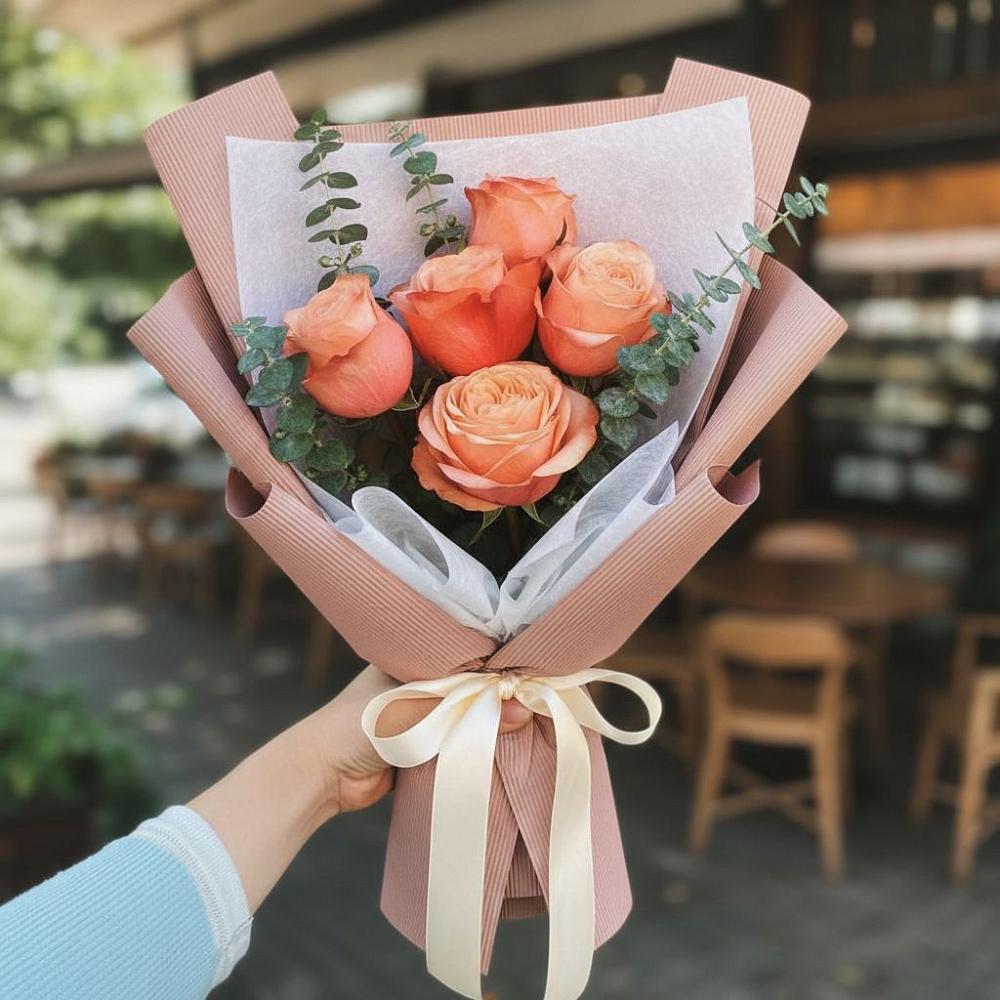 Букет цветов из: Розы в Уйское