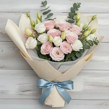 Букет цветов из:  Лизиантусы в Уйское