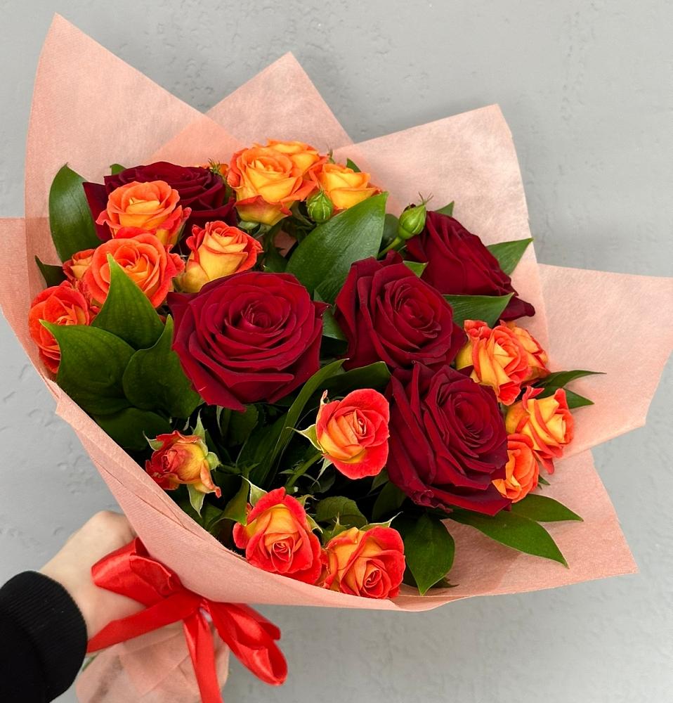 Букет Любовь и восторг в Уйское