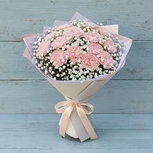 Букет цветов из:  Гвоздики в Уйское