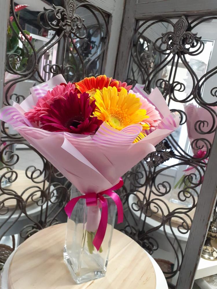 Букет цветов из: Герберы в Уйское