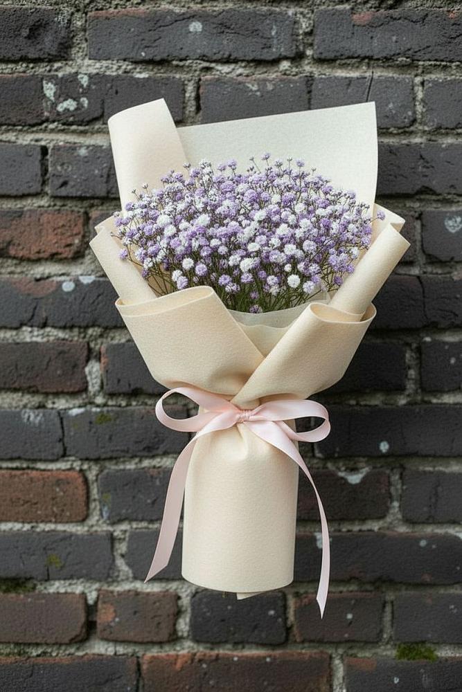 Букет цветов из: Гипсофила в Уйское