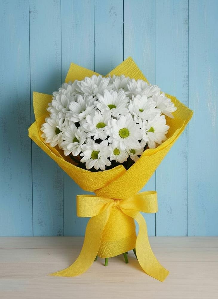 Букет цветов из: Хризантемы в Уйское