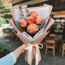Букет цветов из:  Розы в Уйское