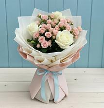 Букет цветов из:  Розы в Уйское