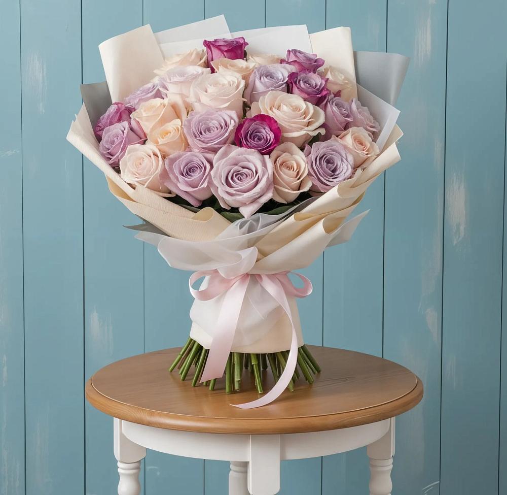 Букет цветов из: Розы в Уйское