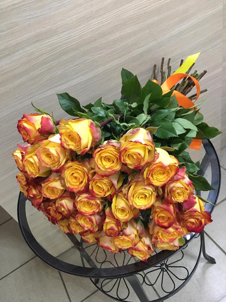 Букет Желтые розы в Уйское