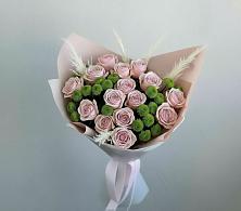 Букет цветов из:  Розы и Хризантемы в Уйское