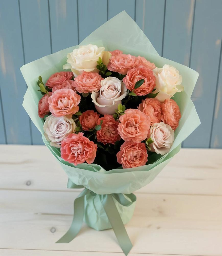 Букет цветов из: Розы в Уйское