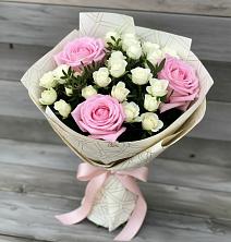Букет цветов из:  Розы в Уйское