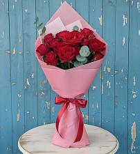 Букет цветов из:  Розы в Уйское