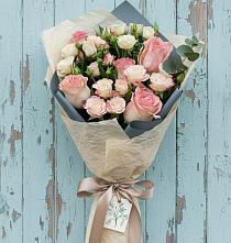 Букет цветов из:  Розы в Уйское