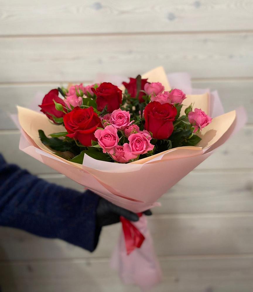 Букет цветов из: Розы в Уйское