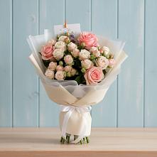 Букет цветов из:  Розы в Уйское
