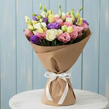 Букет цветов из:  Лизиантусы в Уйское