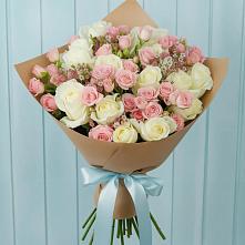 Букет цветов из:  Розы в Уйское