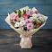 Букет цветов из: Хризантемы, Альстромерии и Розы в Уйское